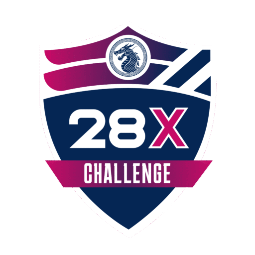 Logo 28X Samuroad, la sfida con te stesso che ti premia.